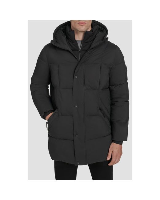 Andrew Marc Men's Black The Millstream Parka