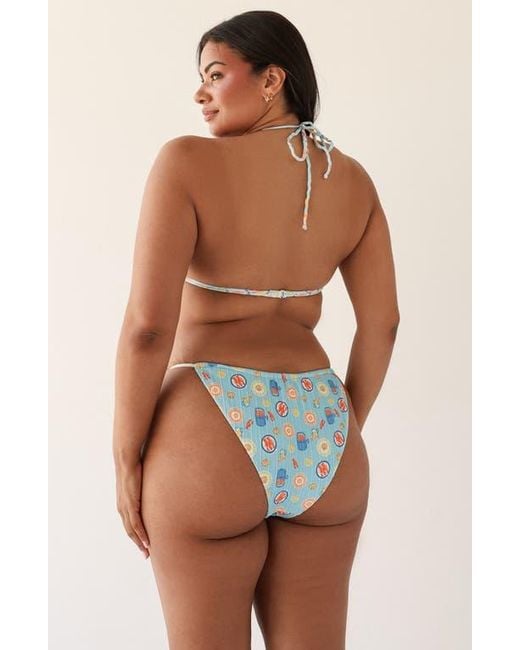 Dippin' Daisy's Multicolor Paris Cheeky Bikini Bottom
