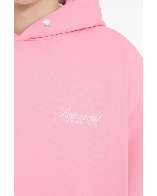 Represent Pink Owners Club Graphic Hoodie for men