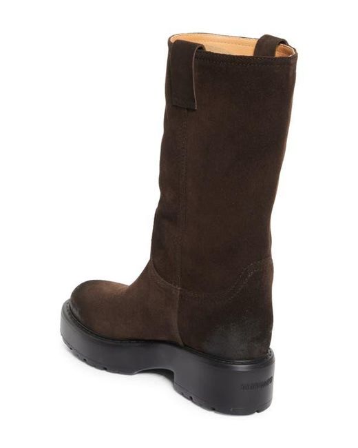 Miu Miu Brown Work Boot
