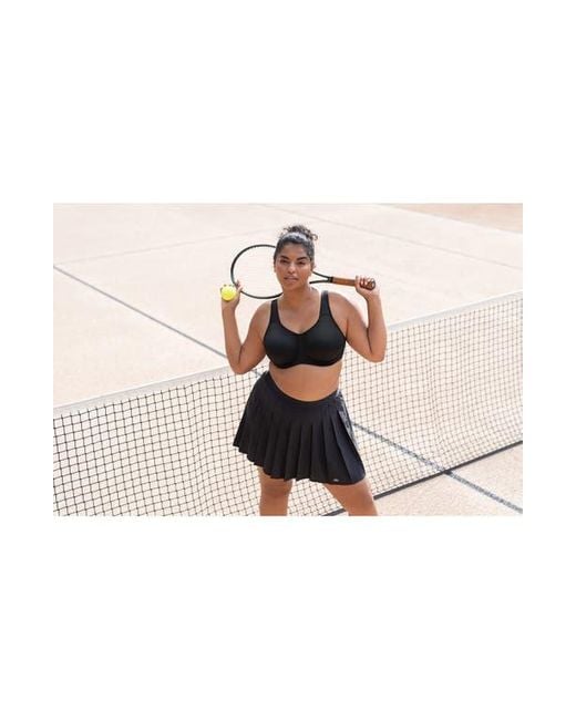 Wacoal Black Simone Seamless Underwire Sports Bra