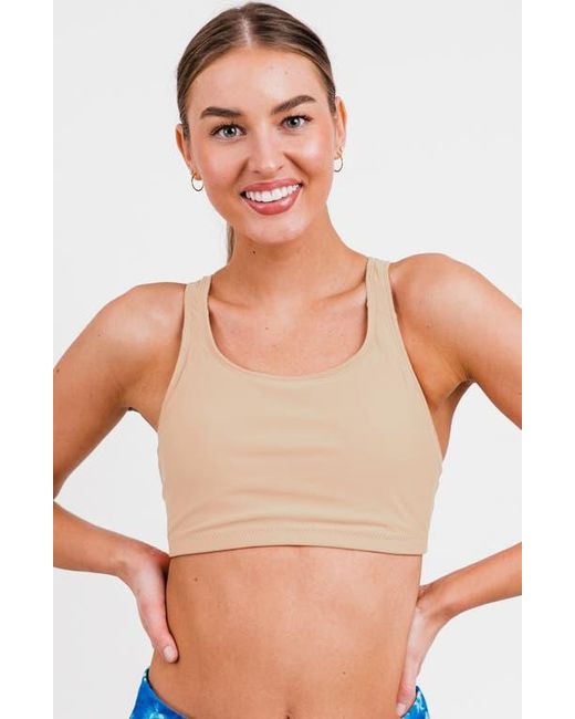 Calypsa Multicolor Racerback Swim Bra