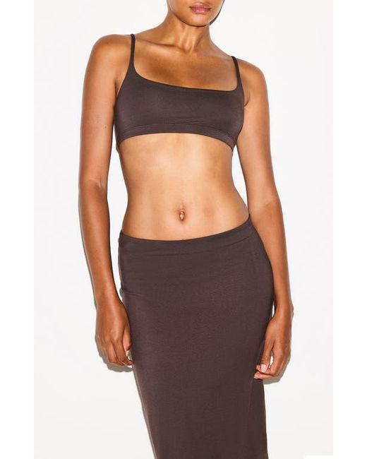 Skims Purple Smooth Lounge Skirt