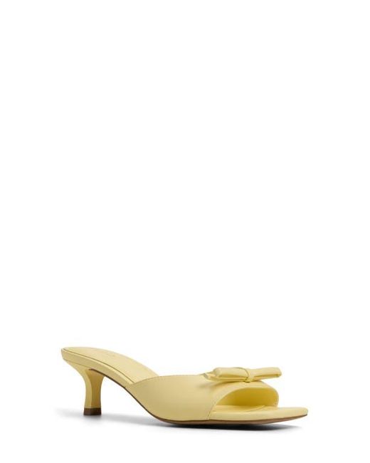 ALDO Yellow Belerose Slide Sandal