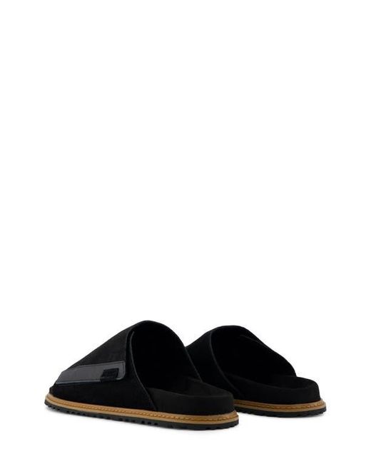 TOMS Black Danilo Slide Sandal for men