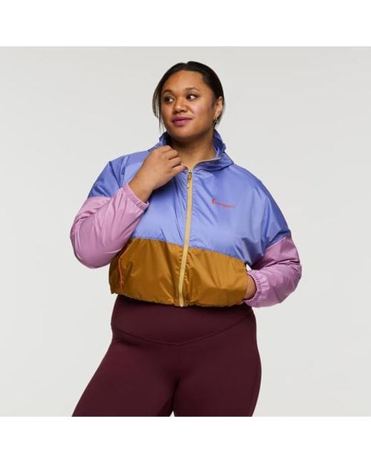 COTOPAXI Purple Teca Crop Jacket