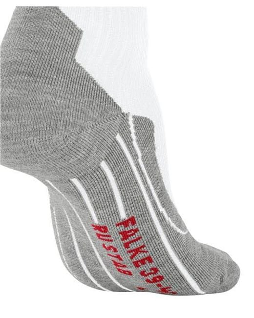 Falke Blue Ru Compression Stabilizing Running Socks