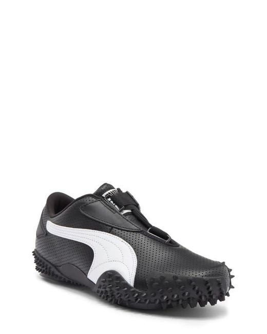 PUMA Black Mostro Perforated Sneaker for men
