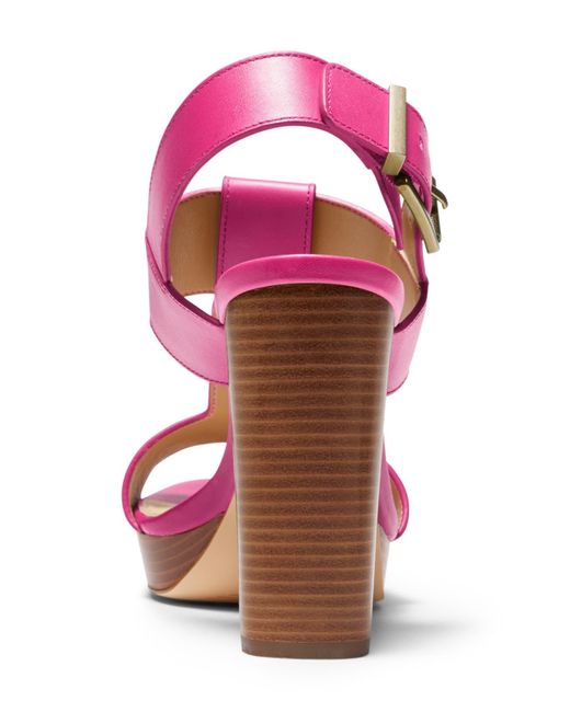 Becker block online heel platform sandal