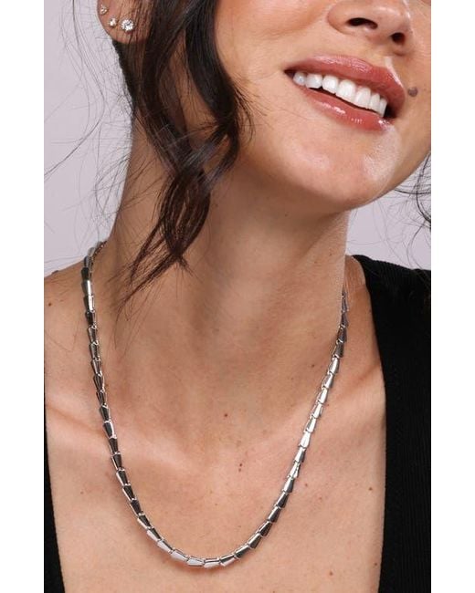 Melinda Maria Metallic Serpent Collar Necklace