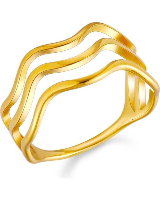 Atolea Yellow Ocean Ring