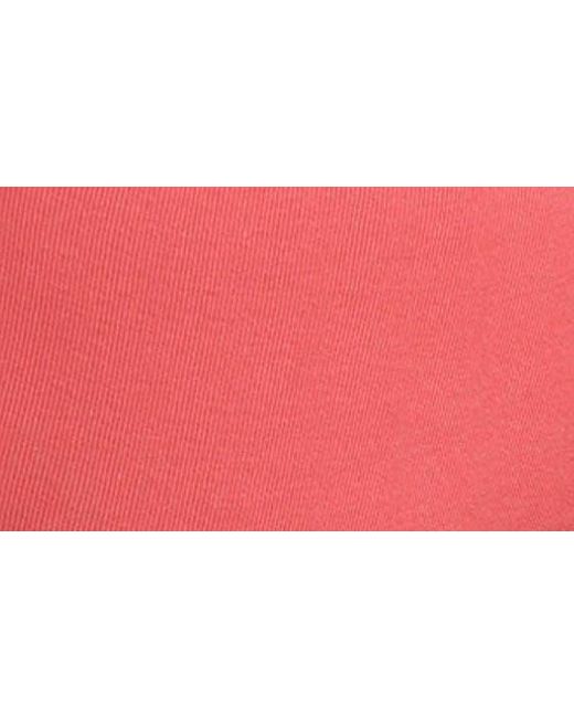 Hanro Pink Seamless Cotton High Cut Briefs