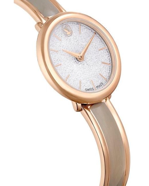Swarovski Multicolor Crystalline Braclet Watch, 32Mm