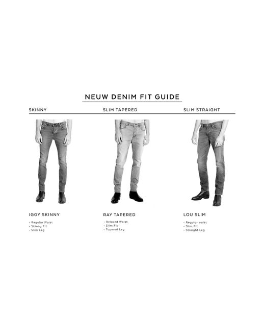 Neuw Black Neuw iggy Skinny Fit Jeans for men
