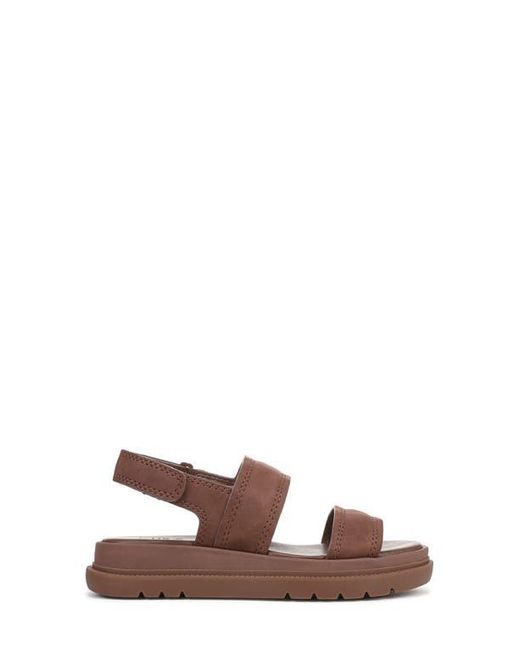 Naturalizer Brown Attract Slingback Platform Sandal