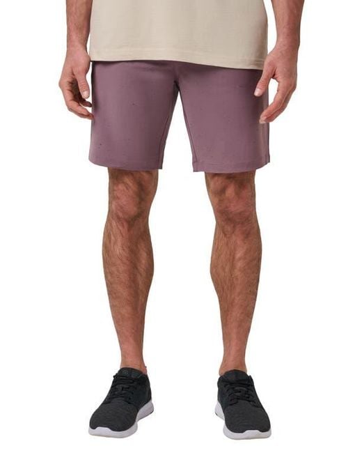 Travis Mathew Red Fun Factor Shorts for men