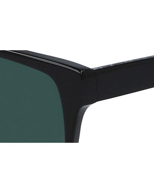 Paul Smith Aubrey 54mm Rectangle Sunglasses in Black for Men | Lyst