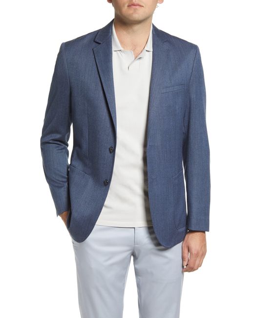 Daniel Hechter Haven Twill Wool Blend Sport Coat in Blue for Men | Lyst