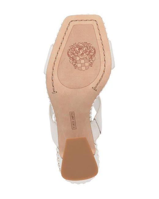 Vince Camuto White Kaden Slide Sandal