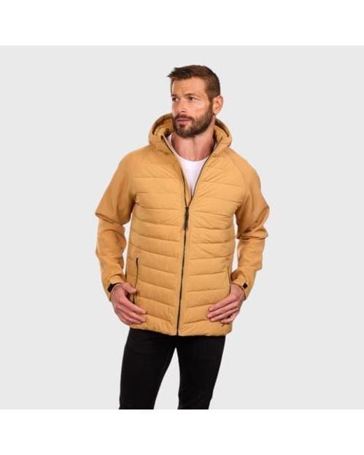 Perry Ellis Orange Tech Stretch Softshell Jacket for men