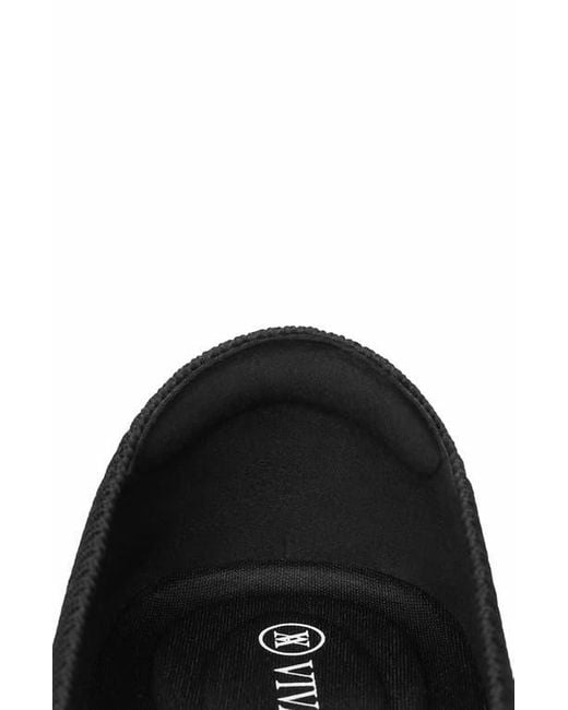 VIVAIA Black Pointed-Toe Ballet Flats