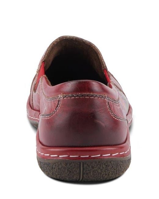 Spring Step Red Annawan Loafer