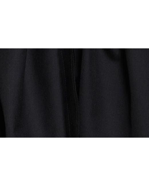 Tao Comme Des Garçons Black Asymmetric Ruffle Wrap Skirt