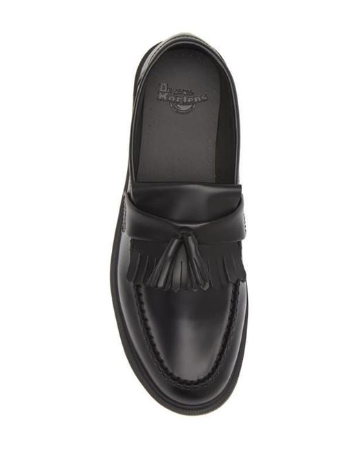 Dr. Martens Black Adrian Tassel Loafer for men