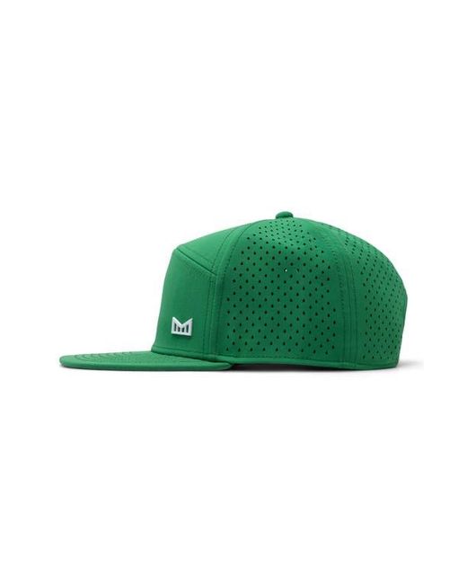 Melin Green Trenches Icon Hydro Performance Snapback Hat for men