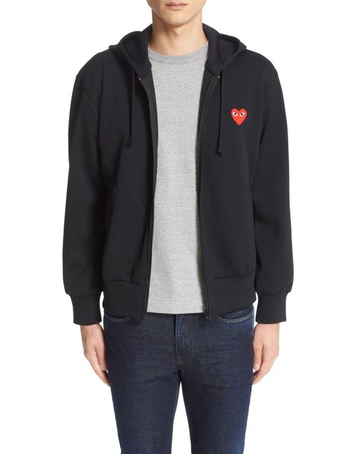 comme de garcons zip up