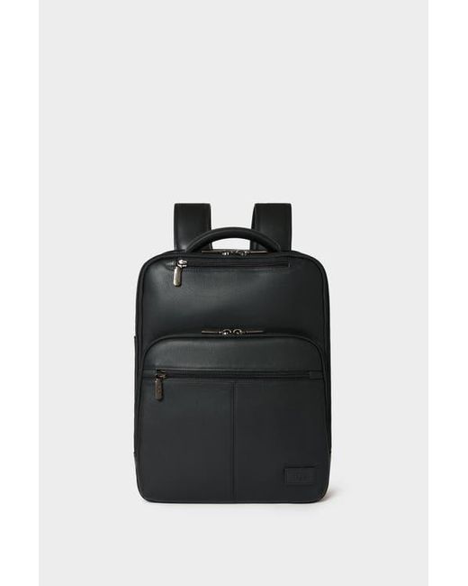 Osprey Black The Charlie Leather Backpack for men