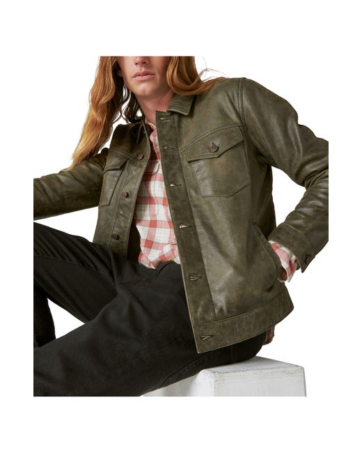 Lucky brand cheap vintage leather jacket