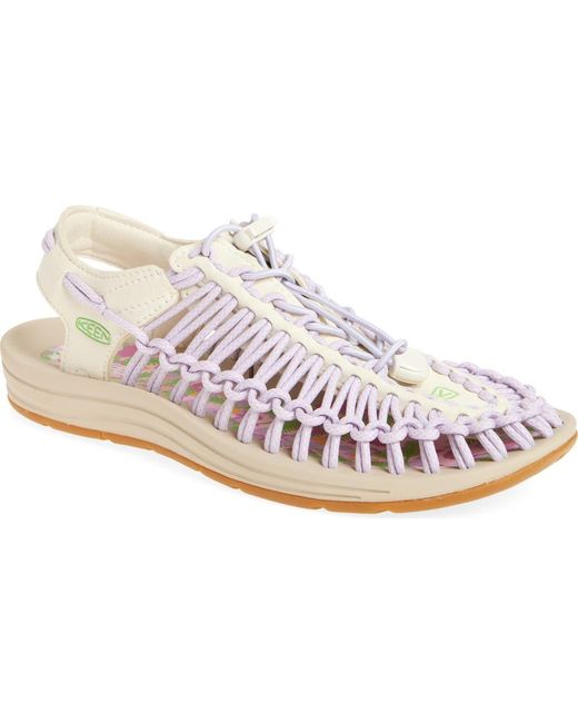 Keen White 'Uneek' Sandal