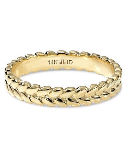 DEVATA Metallic Wheat Ring