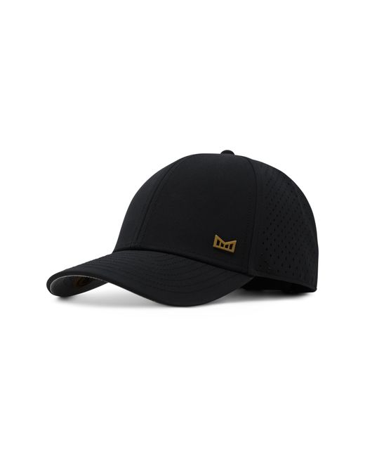 Melin Black A-Game Icon Hydro Performance Snapback Hat for men