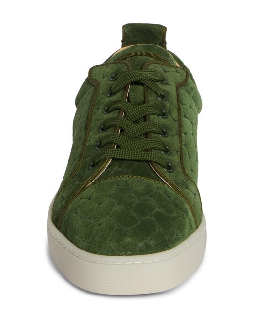 Christian Louboutin Green Louis Junior Orlato Sneaker for men