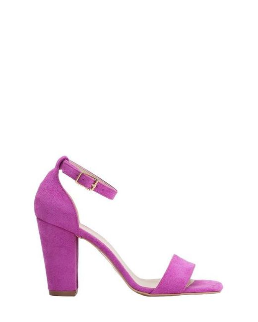 Forever & Always Shoes Purple Jess High Heel Sandals