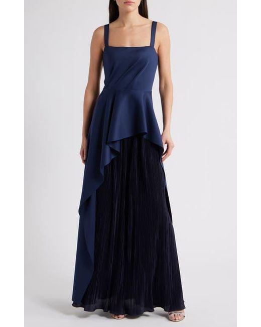 black halo blue dress Black Halo Women's Jewel Gown