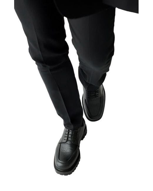 A. Veer Black Morgan Lace-Up for men