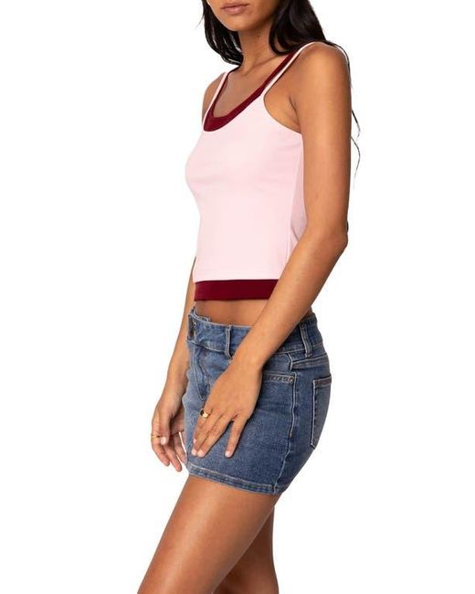 Edikted Blue Element Layered Camisole