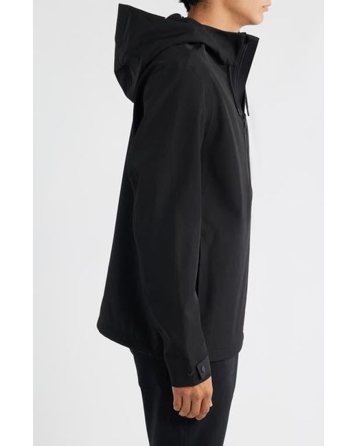 Rains Black Suva Softshell Jacket for men
