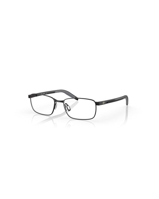 Costa Brown 53Mm Rectangle Optical Glasses for men