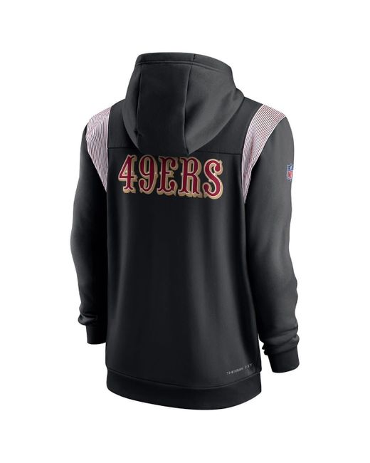 San Francisco 49ers Nike Performance Sideline Lockup Full-Zip