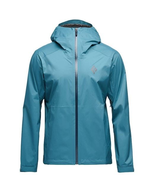Black Diamond Blue Fineline Stretch Shell for men