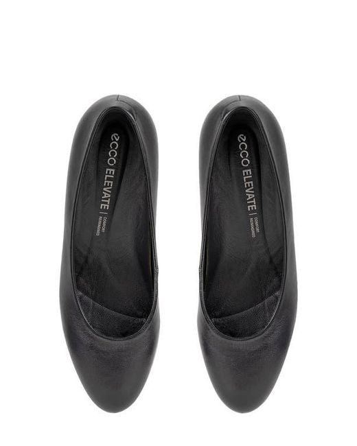 Ecco Black Elevate 55 Pump
