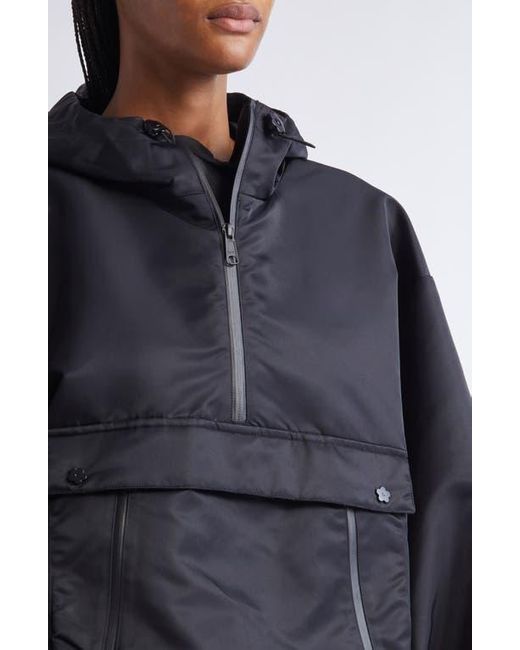 CECILIE BAHNSEN Black Beverly Technical Nylon Anorak