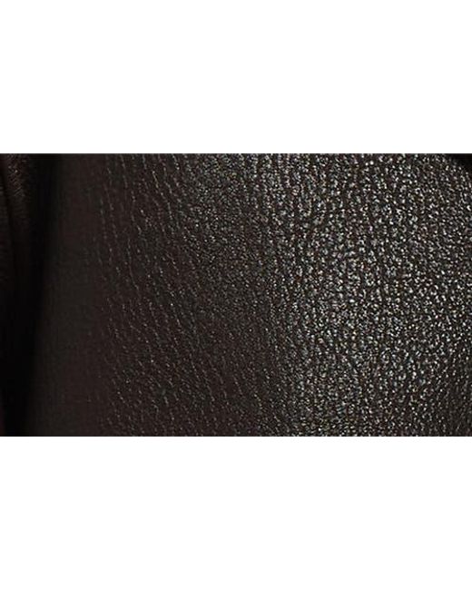 Acne Black Liso Leather Crop Moto Jacket