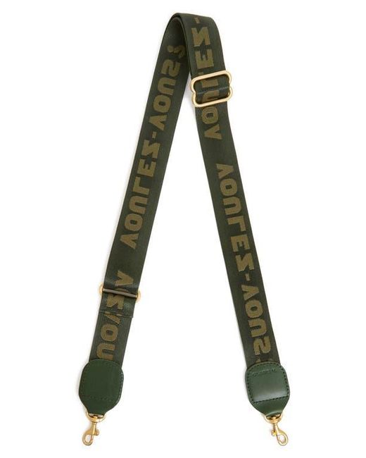Clare V. Black Adjustable Crossbody Strap