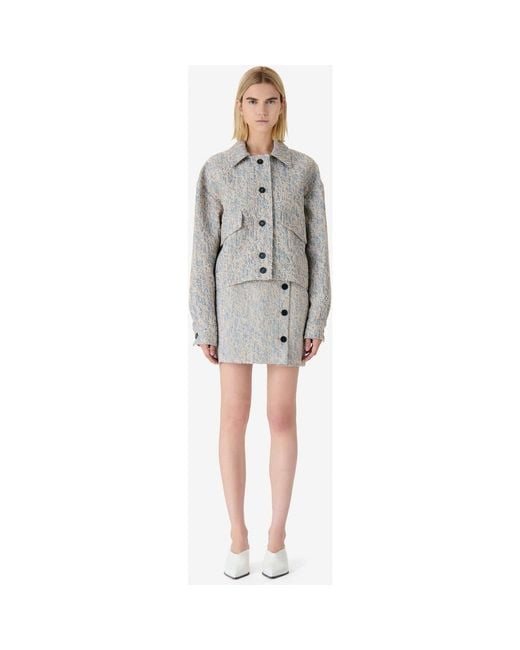 IRO Gray Elios Jacket