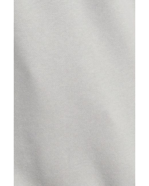 GOLDEN HOUR Gray New York City Hearts Club Cotton Blend Fleece Graphic Sweatshirt